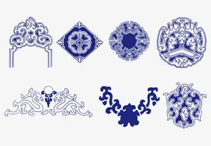 青花瓷免抠