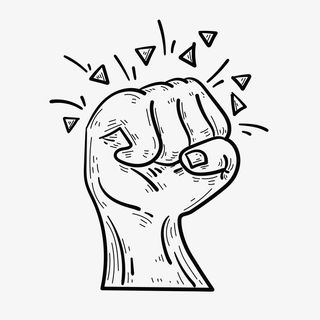 简约握住愤怒的拳头猜拳免抠