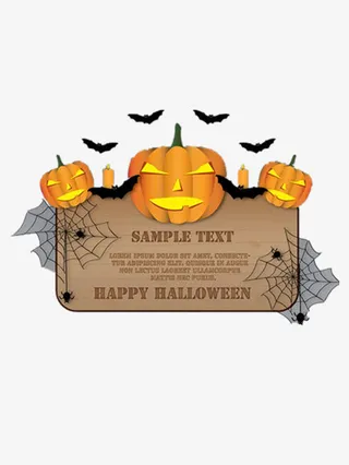 万圣节南瓜免抠