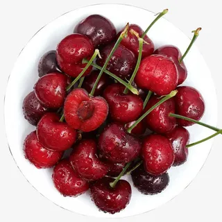 红红的车厘子免抠