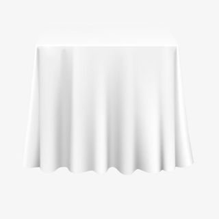 白布餐桌使用免抠