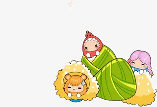 粽子节快乐免抠