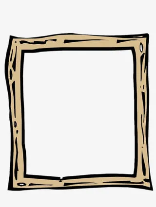 枯树枝边框免抠