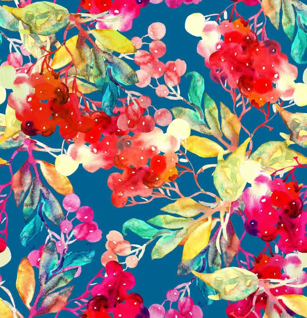 水彩画水果免抠