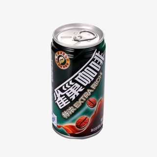 黑色罐装雀巢咖啡免抠