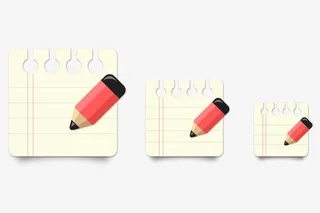 签写便签纸免抠