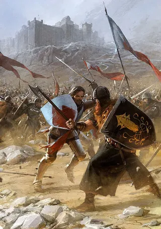 欧美战争战场游戏原画免抠