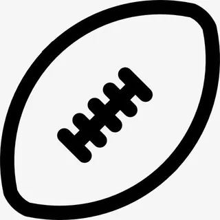 美式足球球图标免抠