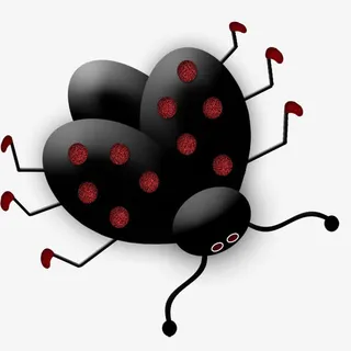 可爱卡通瓢虫免抠