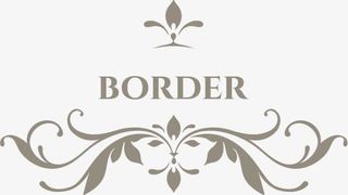 灰色手绘皇冠花纹免抠