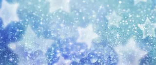 蓝色梦幻星星背景图高清