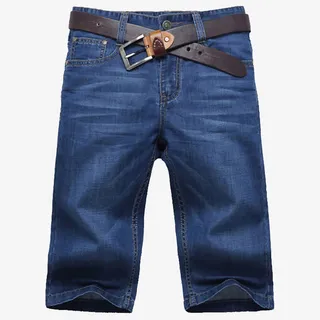 薄款牛仔裤免抠