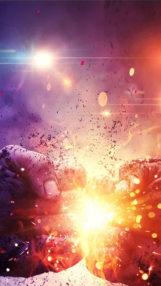 彩色炫彩光影H5背景高清