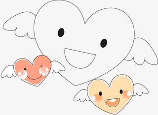 带翅膀的心免抠