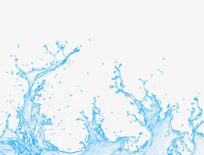 清爽水浪免抠