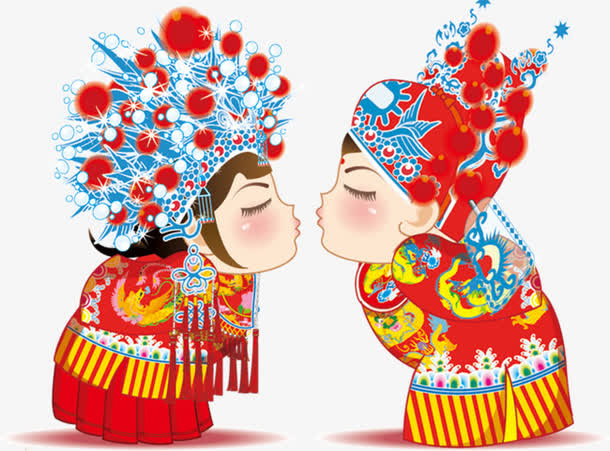 接吻的新人免抠