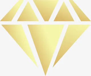 金色钻石图片免抠