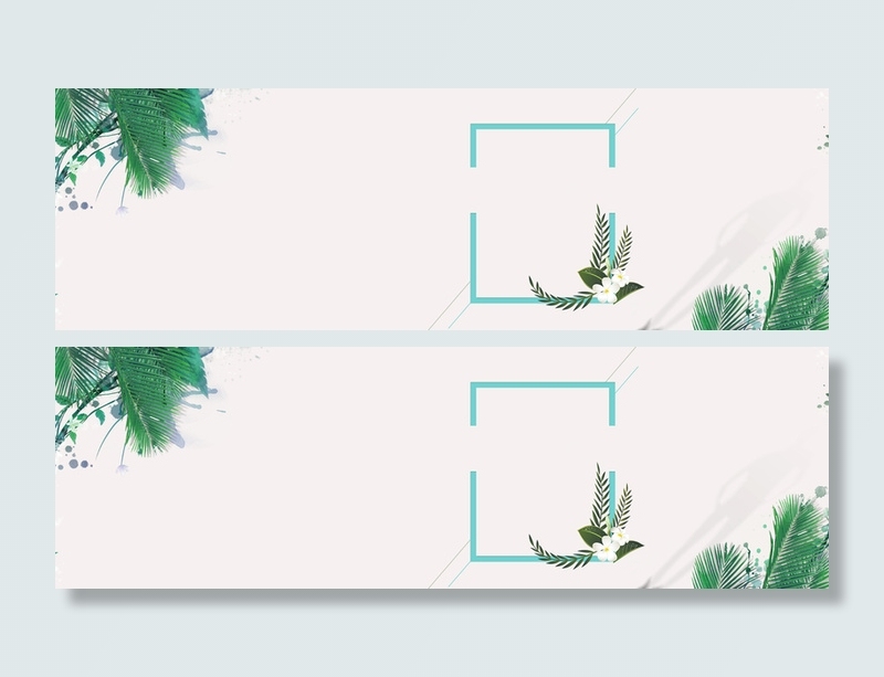 春季清新服装淘宝海报背景高清