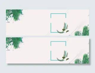 春季清新服装淘宝海报背景高清