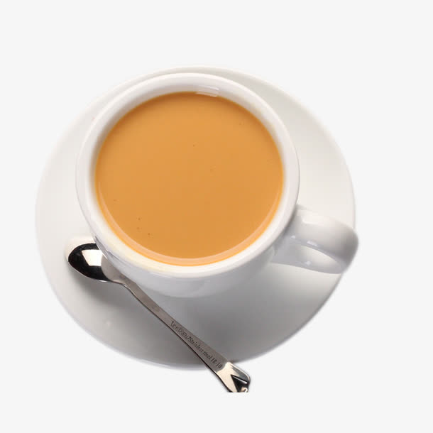 俯视奶茶免抠