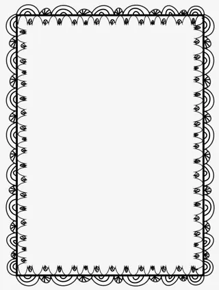 黑色铁网框免抠