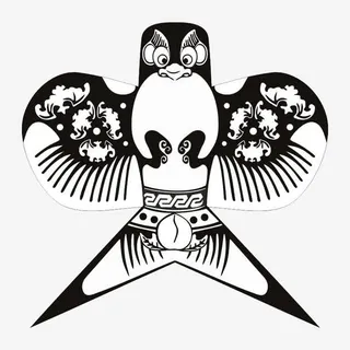 传统中国燕子风筝免抠