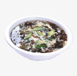 产品实物紫菜蛋汤一碗免抠