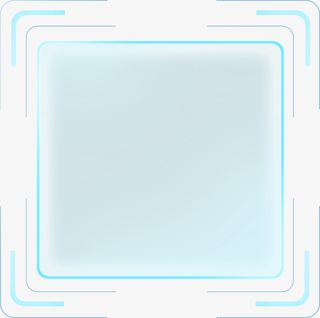 科技感二维码边框免抠