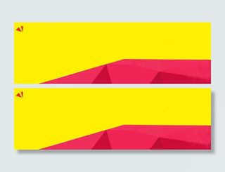 黄红几何直主图背景高清