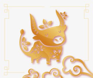 年牛年大吉免抠