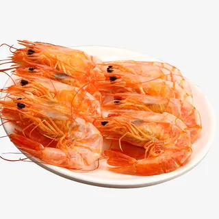 个大味鲜烤虾干摄影免抠