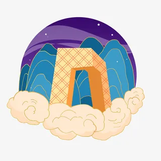 北京央视大楼地标建筑免抠