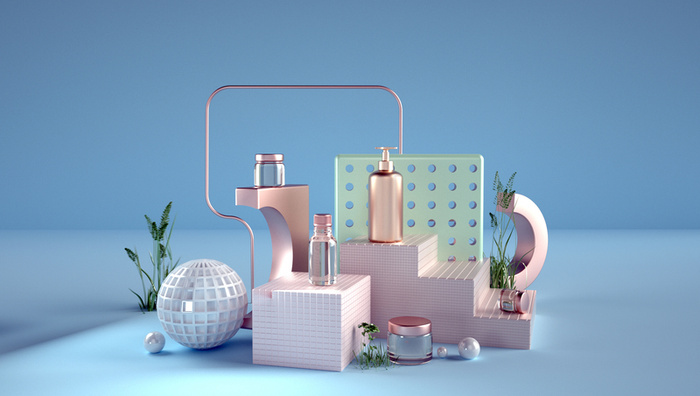 C4D，科幻，绚丽，背景高清