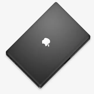 苹果笔记本电脑黑色的macbook-icons免抠