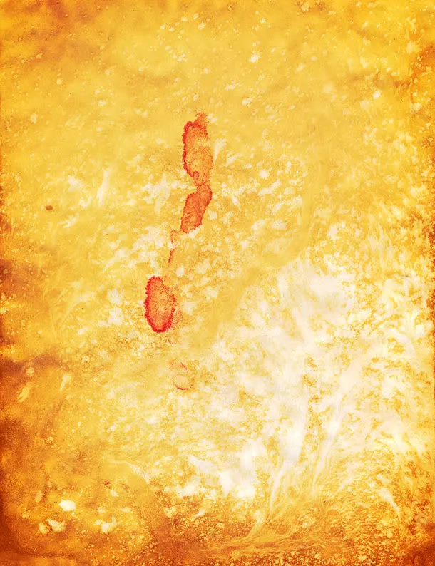 墨迹与纸张背景