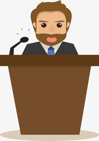 领导讲话示意图.免抠