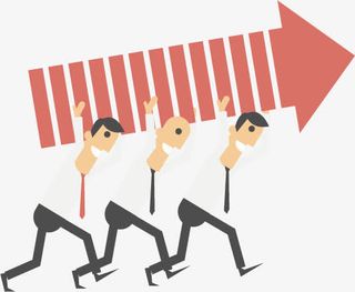 卡通风格商务信息图矢量素材免抠