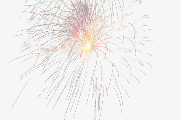 灿烂烟花免抠