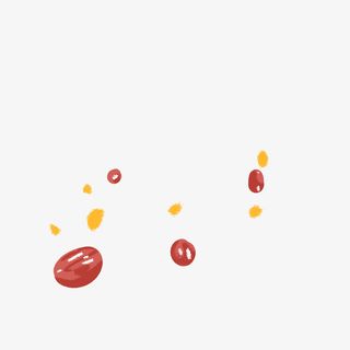 卡通红枣红豆吃食免扣图免抠