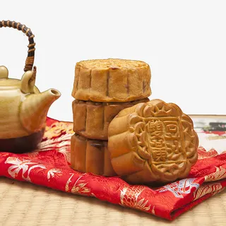 中秋佳节赏月免抠