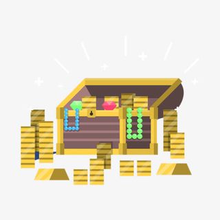 现金红包宝箱免抠