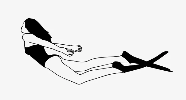 游泳的人免抠