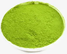 春天绿色抹茶粉装饰免抠