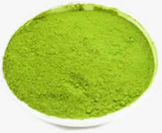 春天绿色抹茶粉装饰免抠