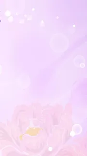 浅紫色花瓣图案H5背景素材高清