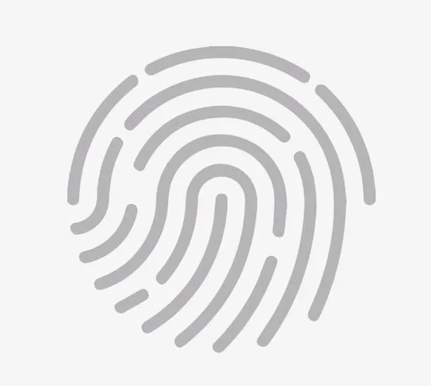 指纹识别免抠