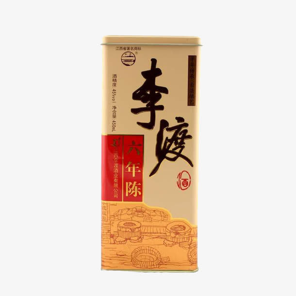 江西特产名酒李渡酒免抠