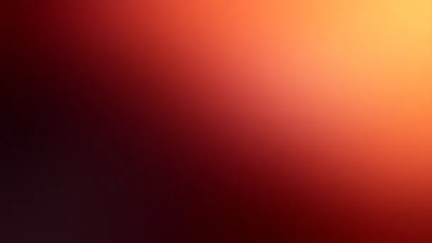 红黄简单渐变颜色素材免抠