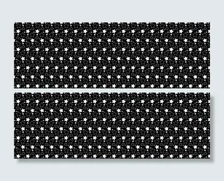 矢量星星黑色背景图高清