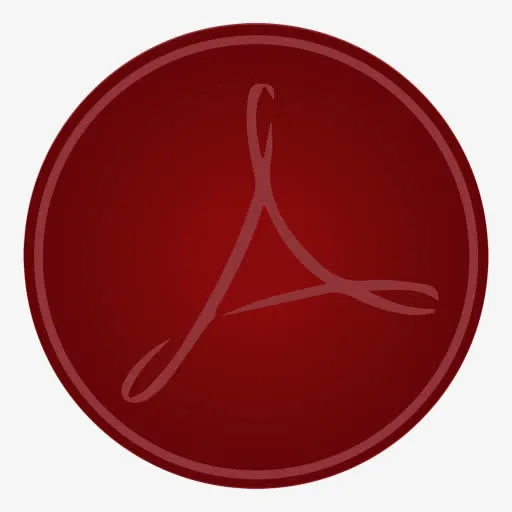 Adobe Acrobat图标免抠